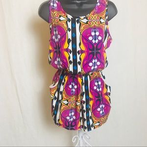 Multicolored romper